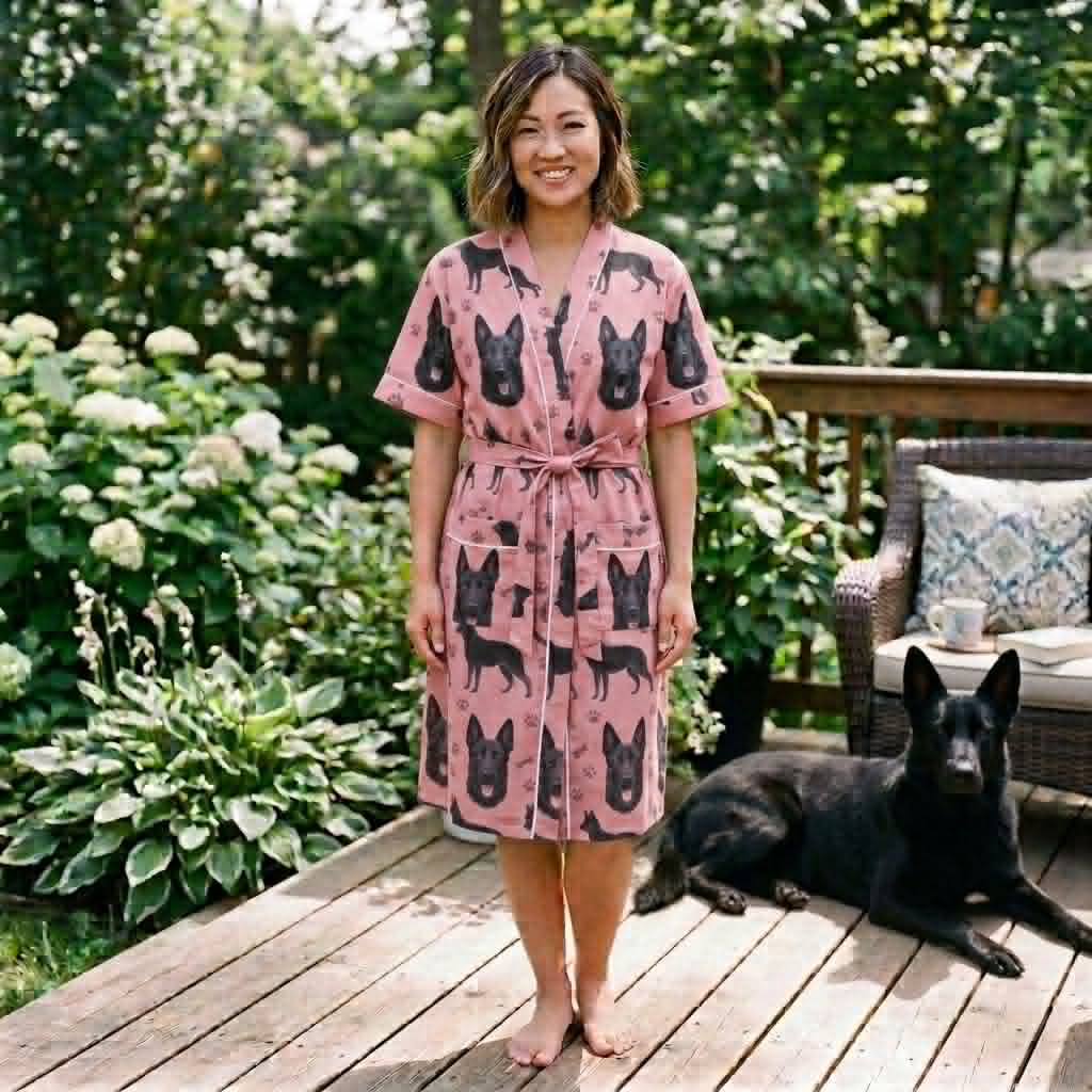 Dog Print Dress